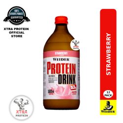 Weider Protein Shake Strawberry (500ml) 12 Pack | Xtra Protein