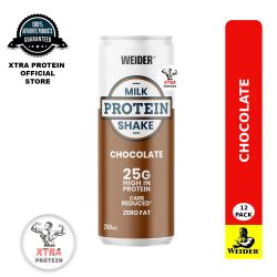 Weider Protein Shake Chocolate (250ml) 12 Pack | Xtra Protein