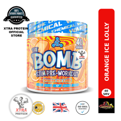 Chemical Warfare Halal The Bomb Pre-Workout Orange Ice Lolly (340g) 40 Servings
