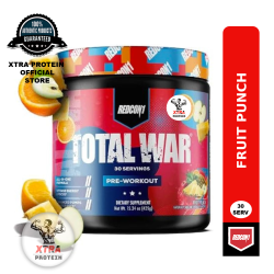 Redcon1 Total War Fruit Punch (435g) 30 Servings | Xtra Protein