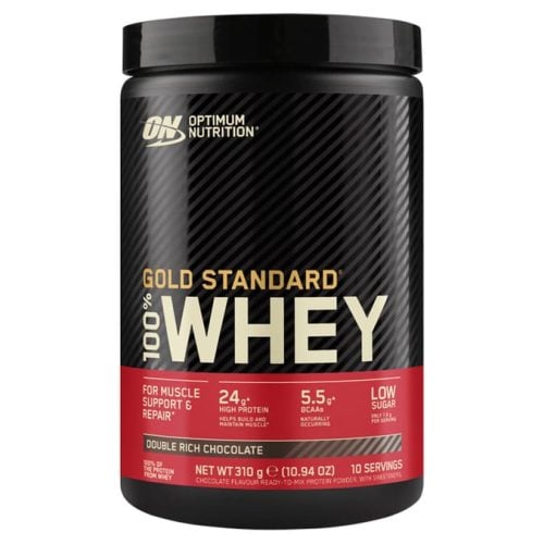 Optimum Nutrition 100% Whey Double Rich Chocolate Protein (10.94oz) 10 Servings