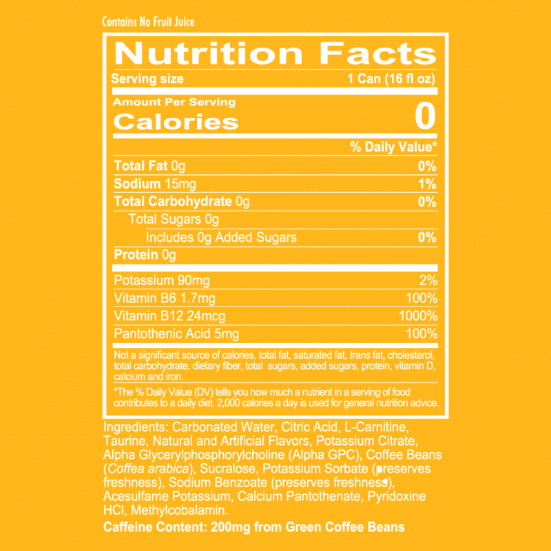 Redcon1 Energy Drink Cali Splash (473ml) 12 Pack - Image 2