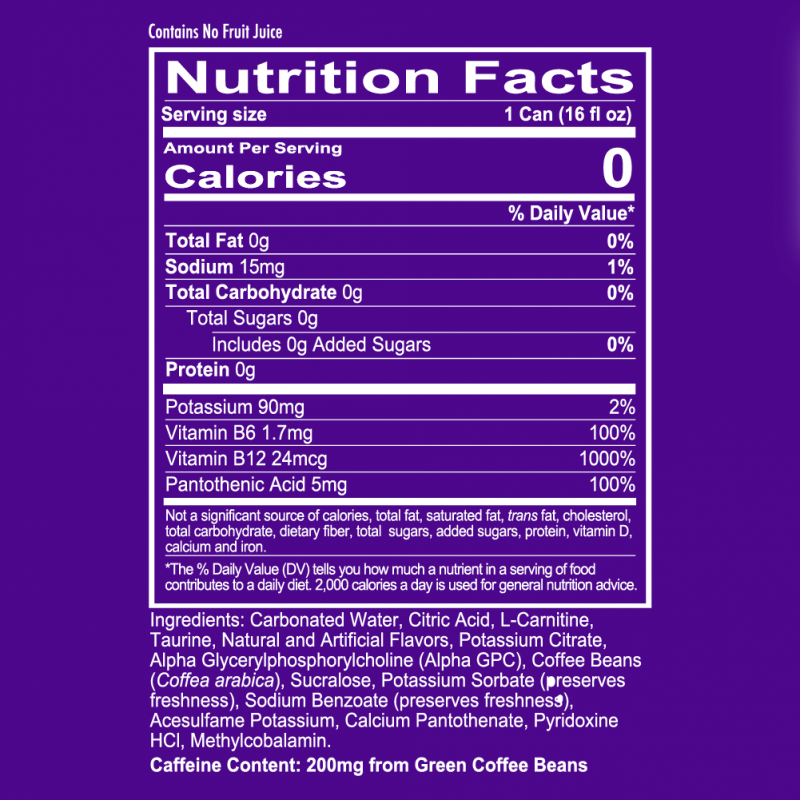 Redcon1 Energy Drink Sour Gummy Blast (473ml) 12 Pack - Image 2