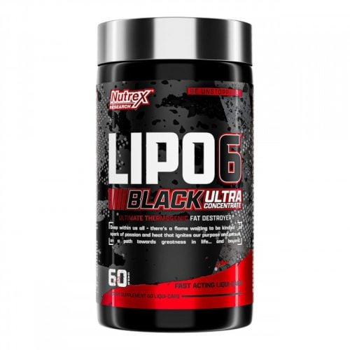 Nutrex Lipo6 Black Ultra Concentrate (60 Caps) 60 Servings