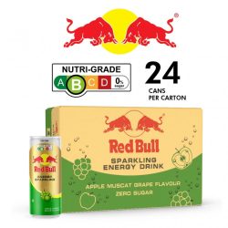 Red Bull Sparkling Apple Muscat Grape Energy Drink (250ml) 24 Pack