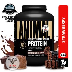 Animal Whey Isolate Strawberry (4lbs) 52 Servings (EXCLUSIVE DISTRIBUTOR)