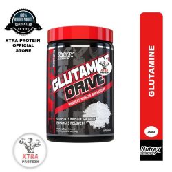 Nutrex Glutamine Drive Unflavoured (300g) 60 Servings