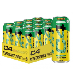 Cellucor C4 Sugar-Free Energy Millions Apple (473ml) 12 Pack