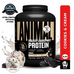 Animal Whey Isolate Cookies and Cream (4lbs) 56 Servings (EXCLUSIVE DISTRIBUTOR)